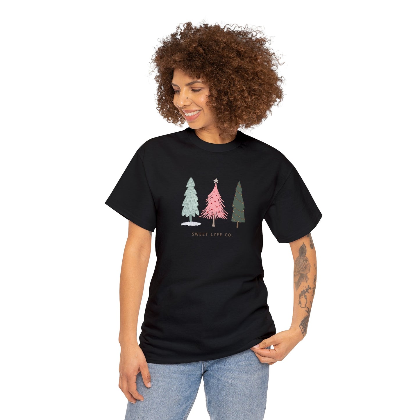 Christmas Tree Cotton T-shirt