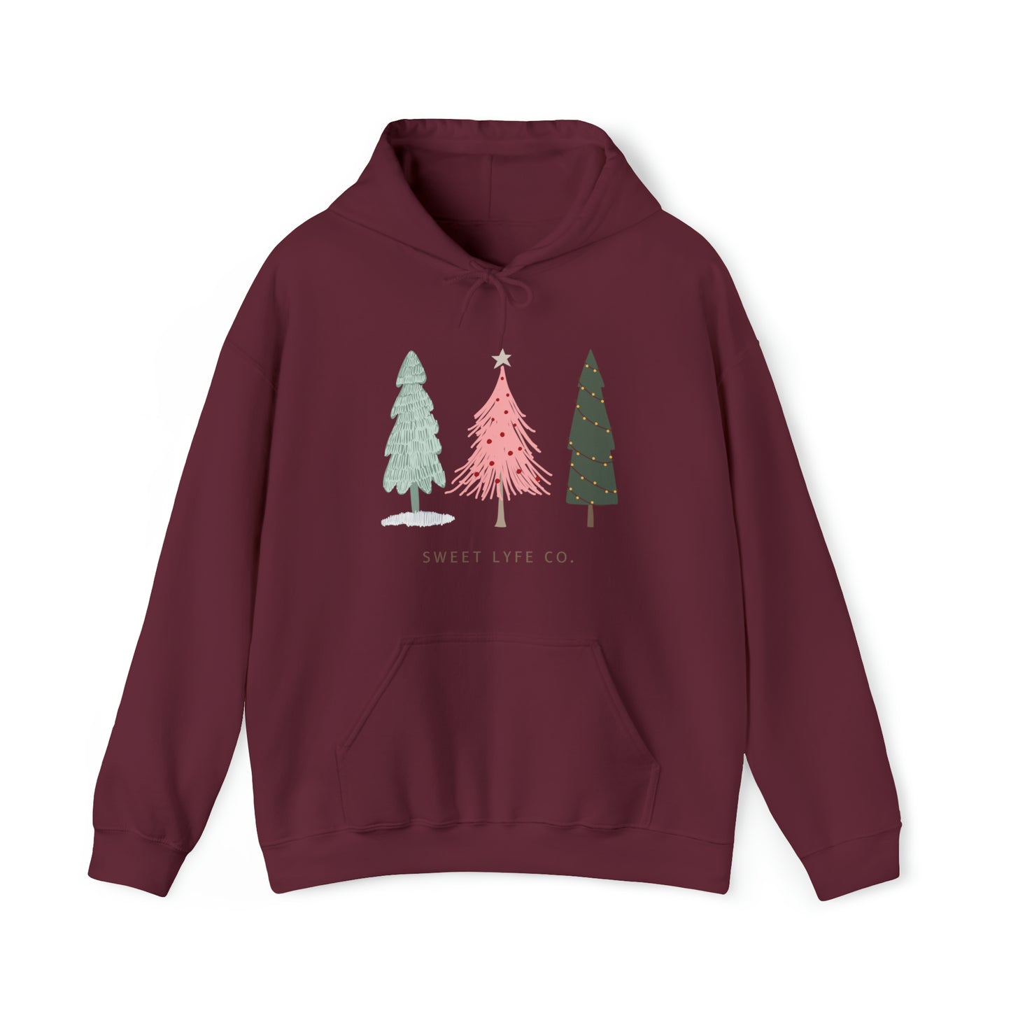 Christmas Tree Hoodie Sweatshirt