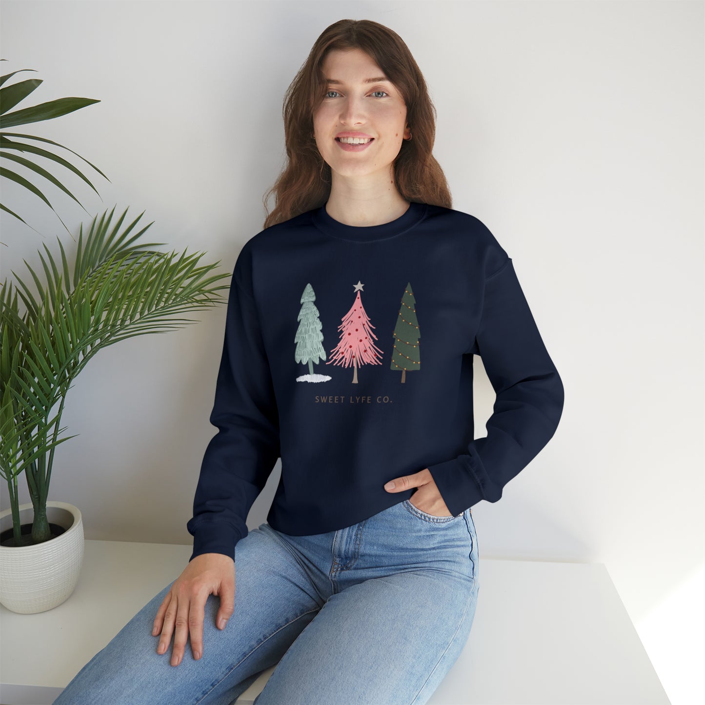 Christmas Tree Crewneck Sweatshirt