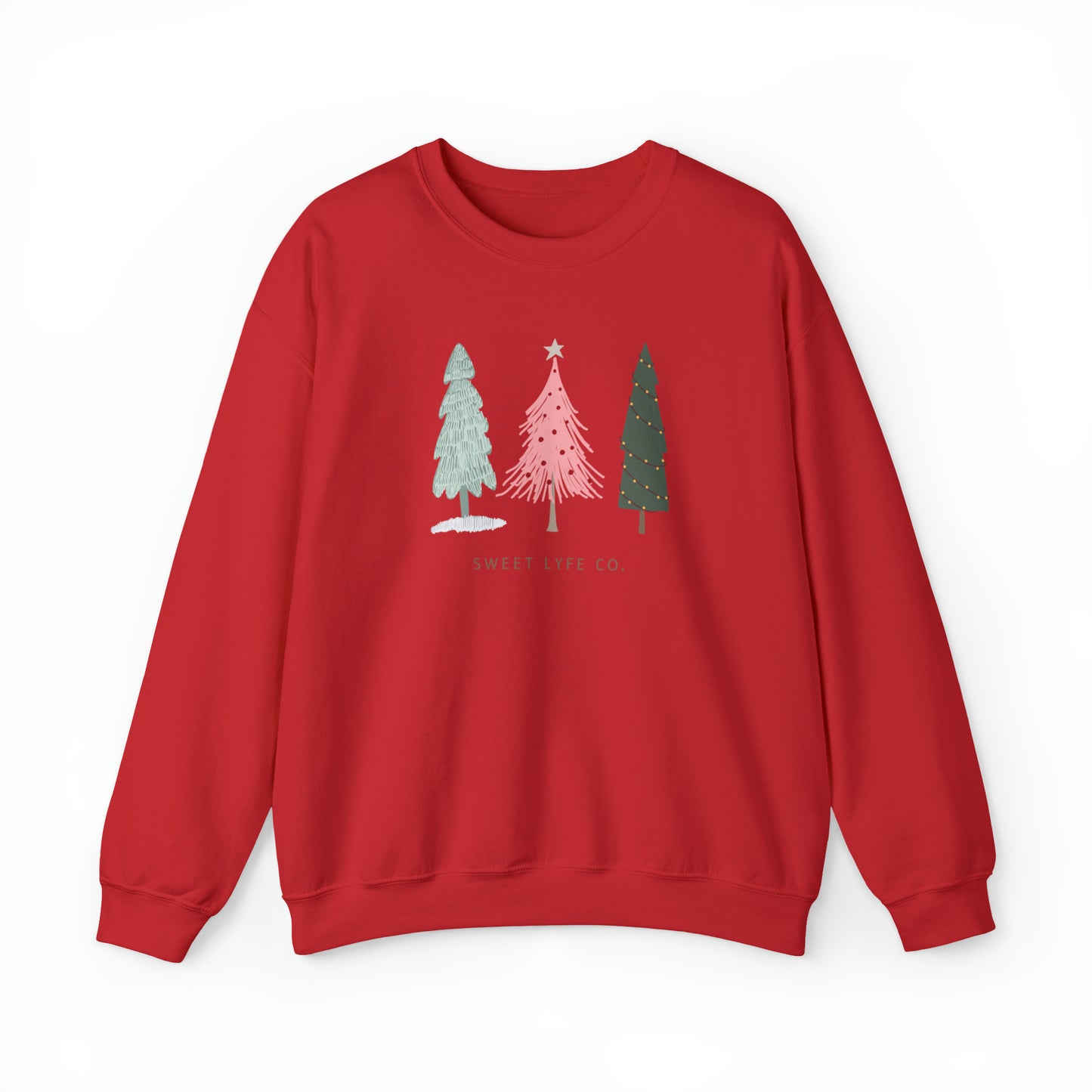 Christmas Tree Crewneck Sweatshirt