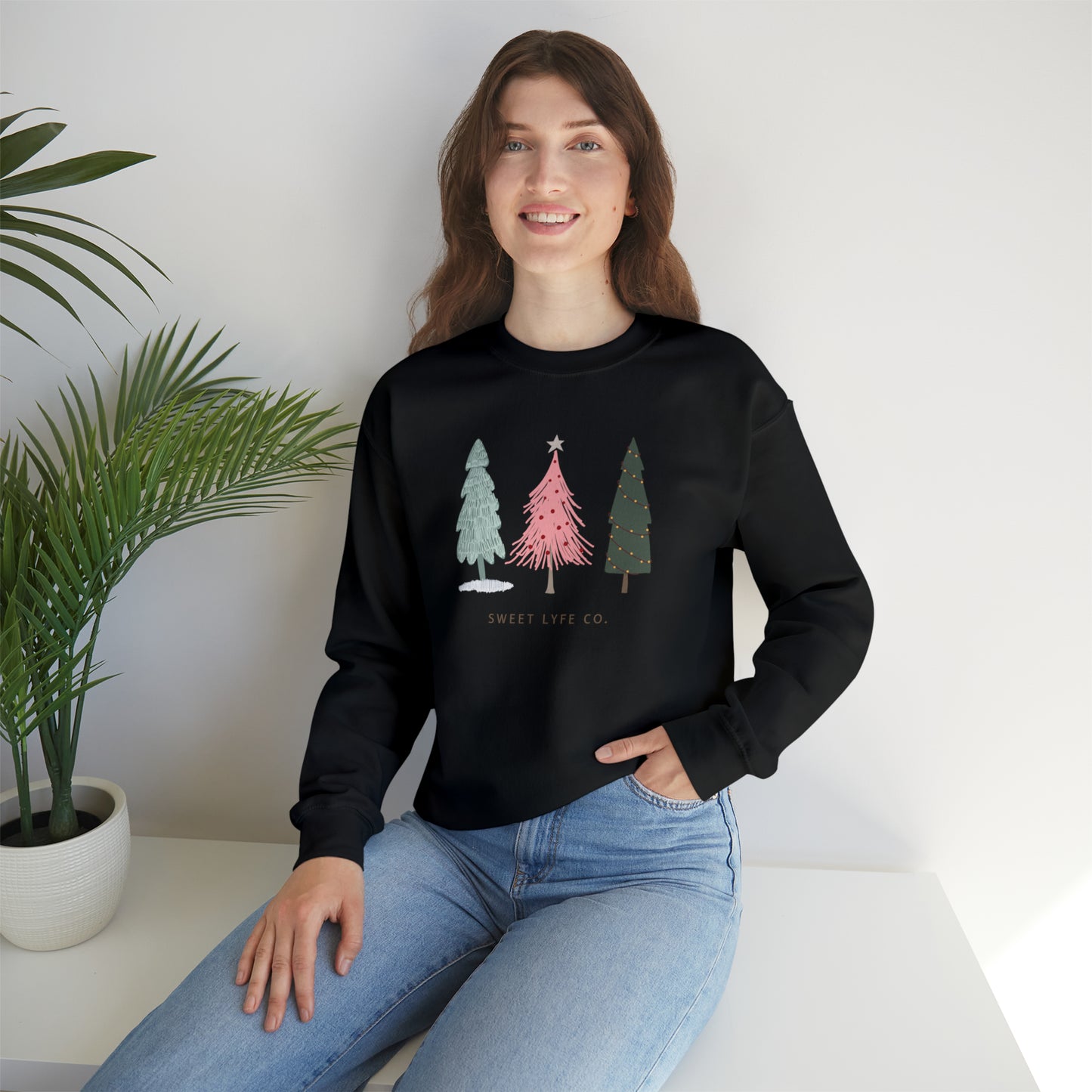 Christmas Tree Crewneck Sweatshirt