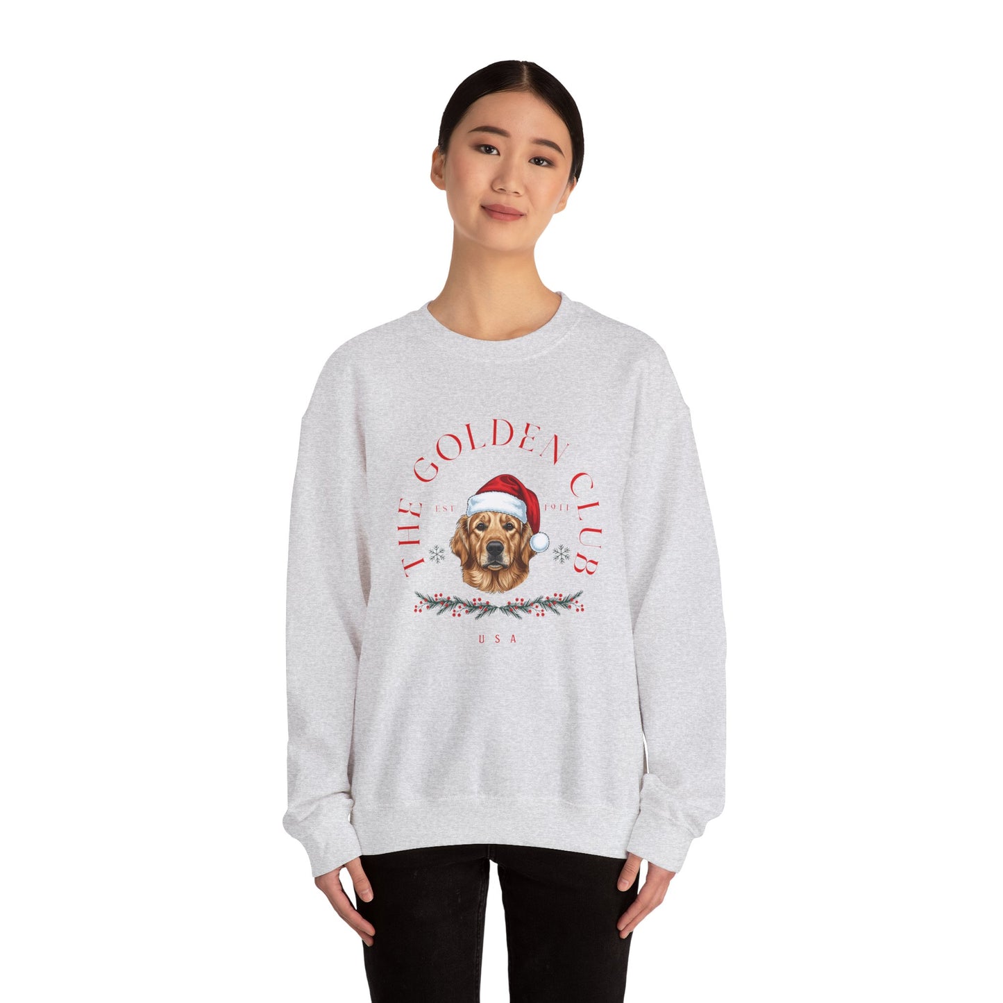 Golden Retriever Club Christmas Sweatshirt