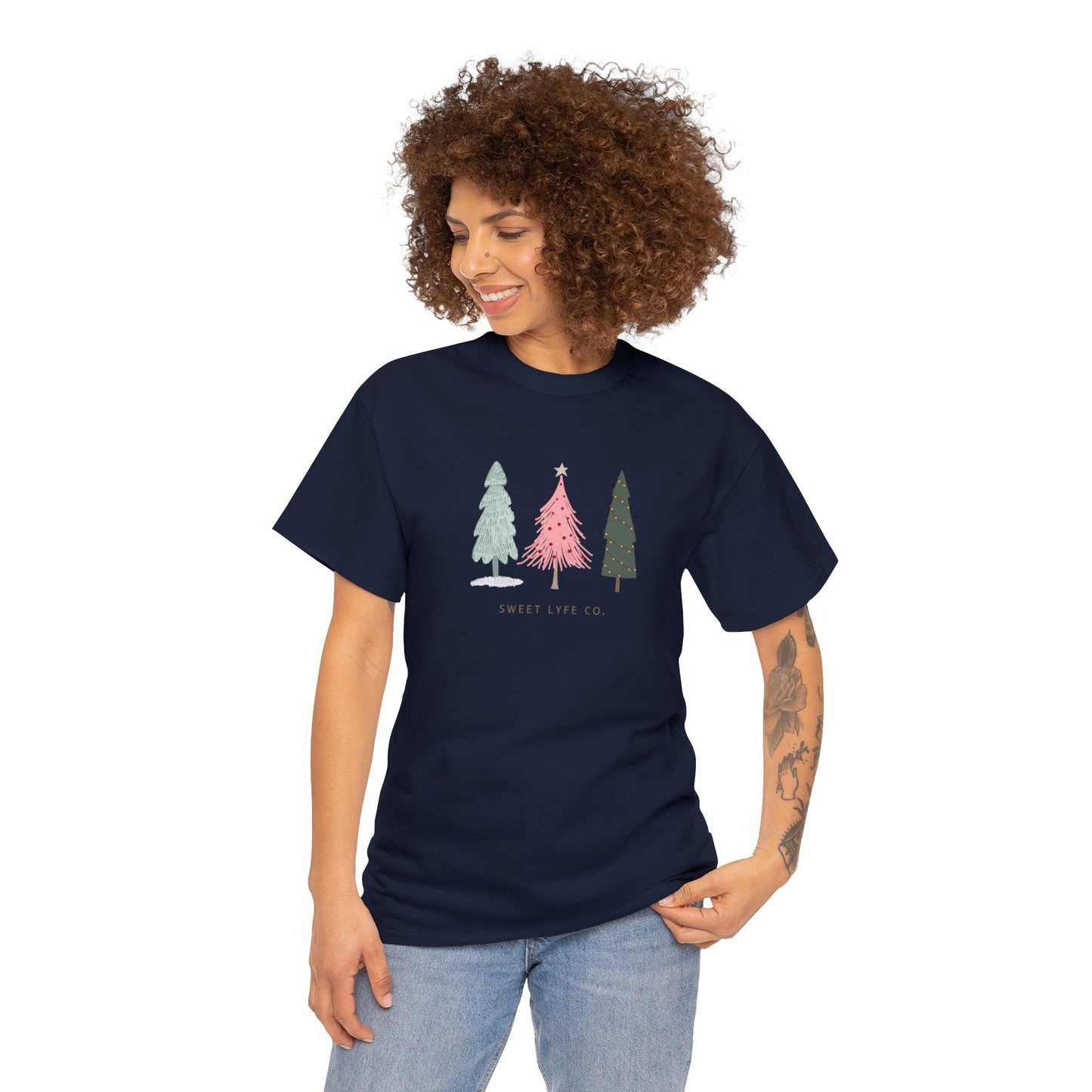 Christmas Tree Cotton T-shirt