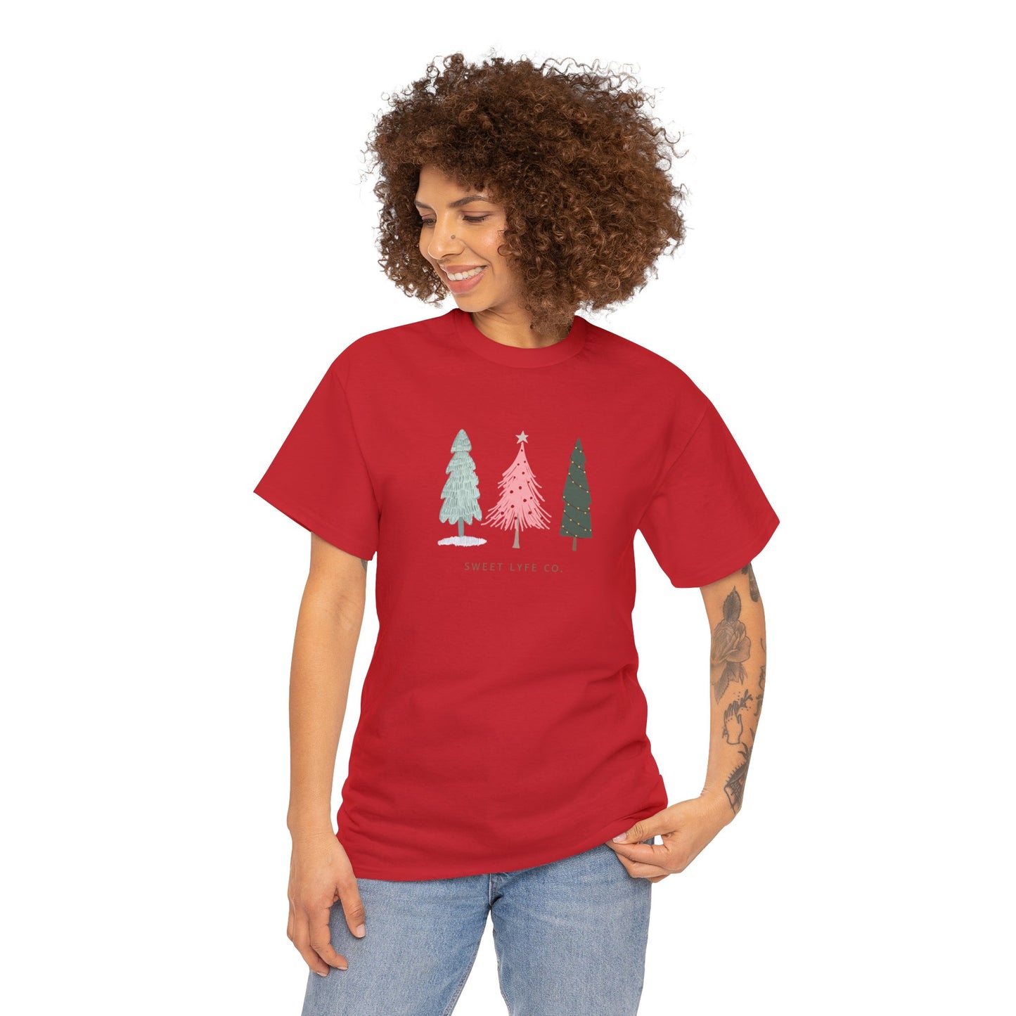 Christmas Tree Cotton T-shirt