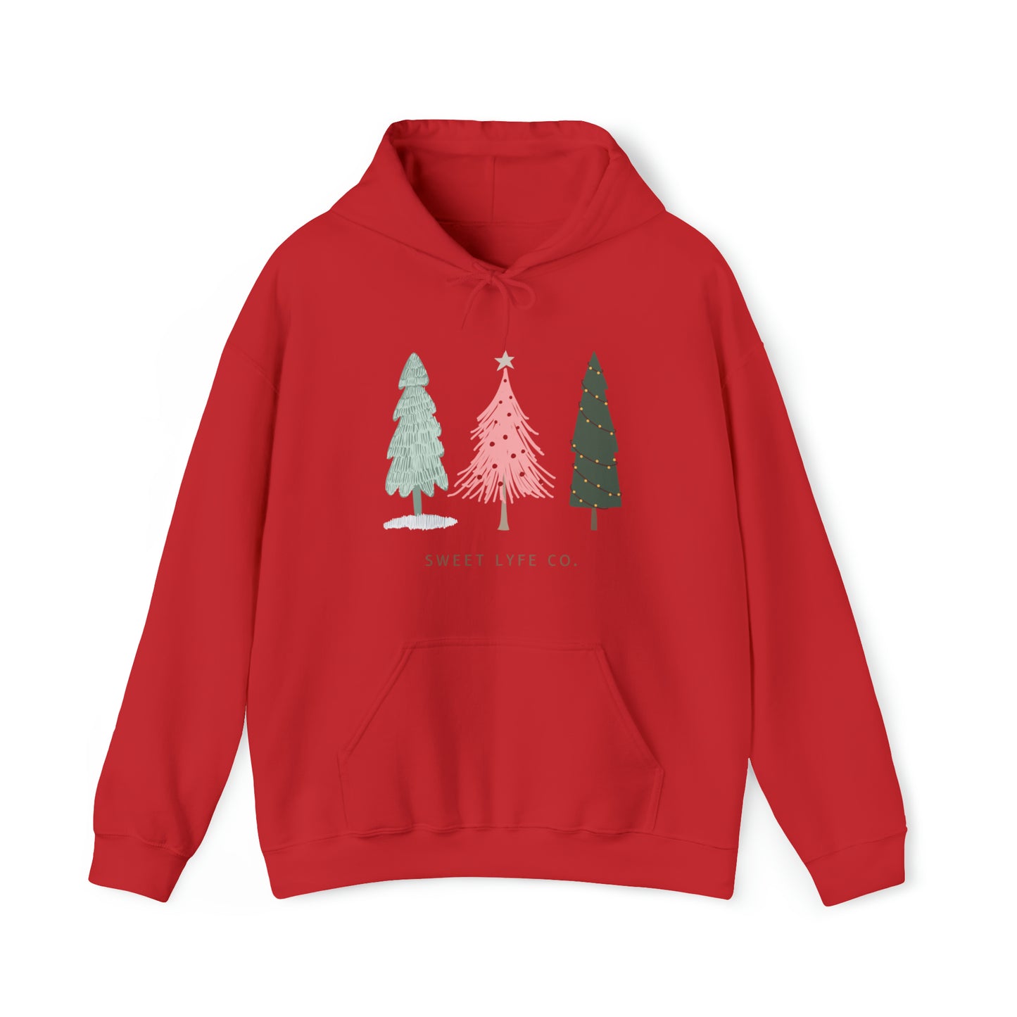 Christmas Tree Hoodie Sweatshirt