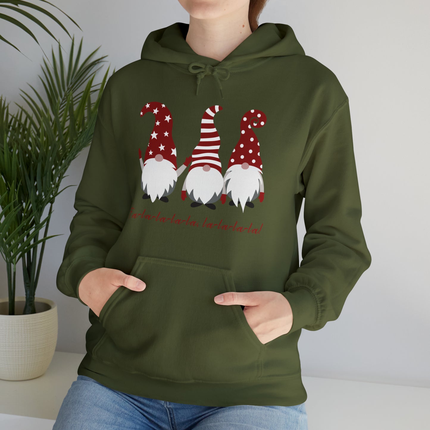 Falala Christmas Gnome Hoodie Sweatshirt