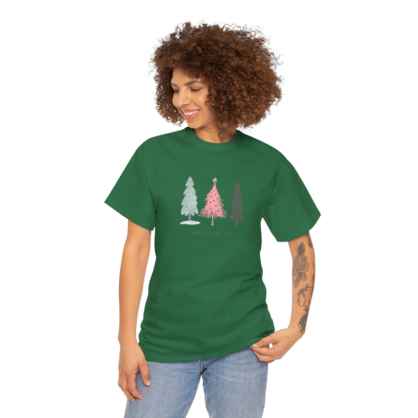 Christmas Tree Cotton T-shirt