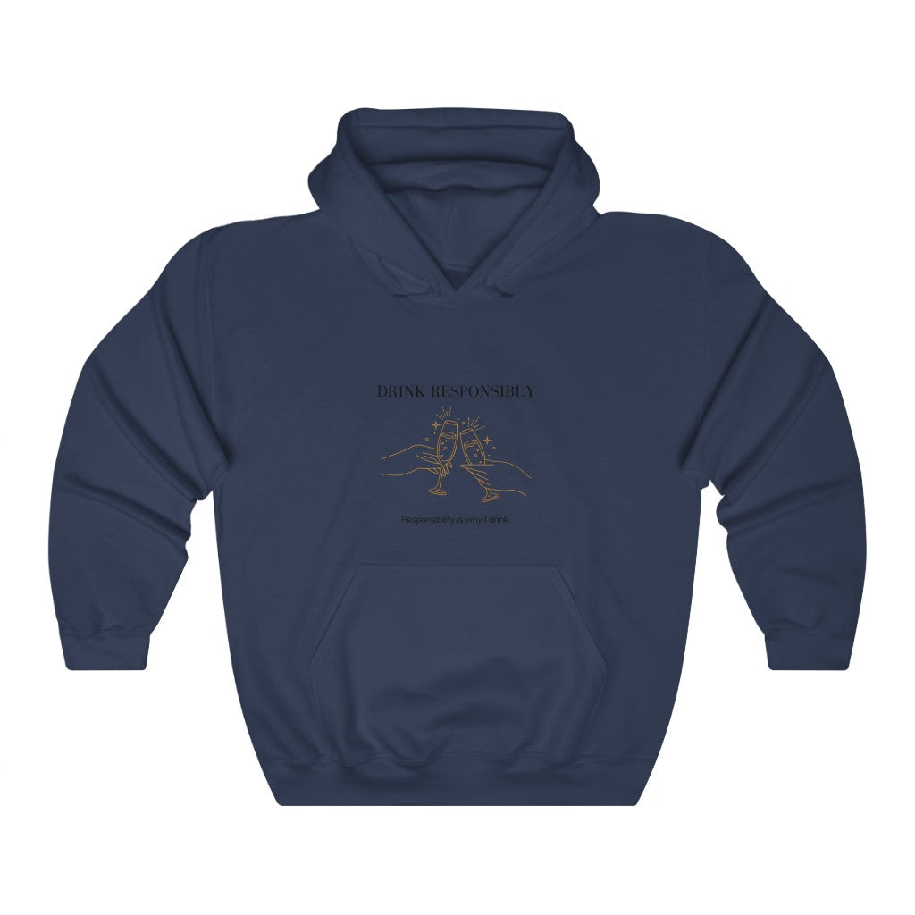 This is the ultimate adulting hoodie sweatshirt. With a champagne glass cheers design, this is not only stylish but hilarious. The more responsibility you have, the more you drink. That’s how it works right? Made with high quality cotton, this sweatshirt is a must have for your collection.