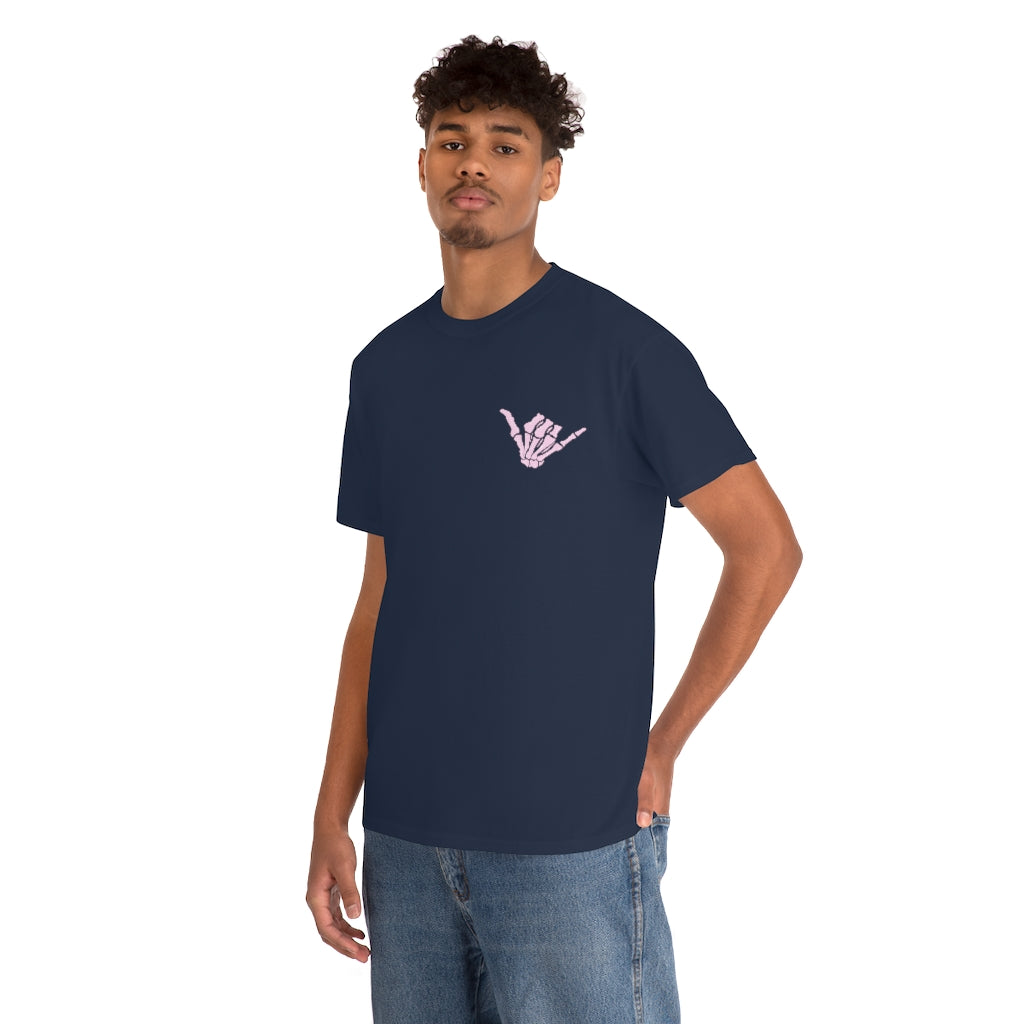 Hang Loose Skeleton Cotton T-shirt