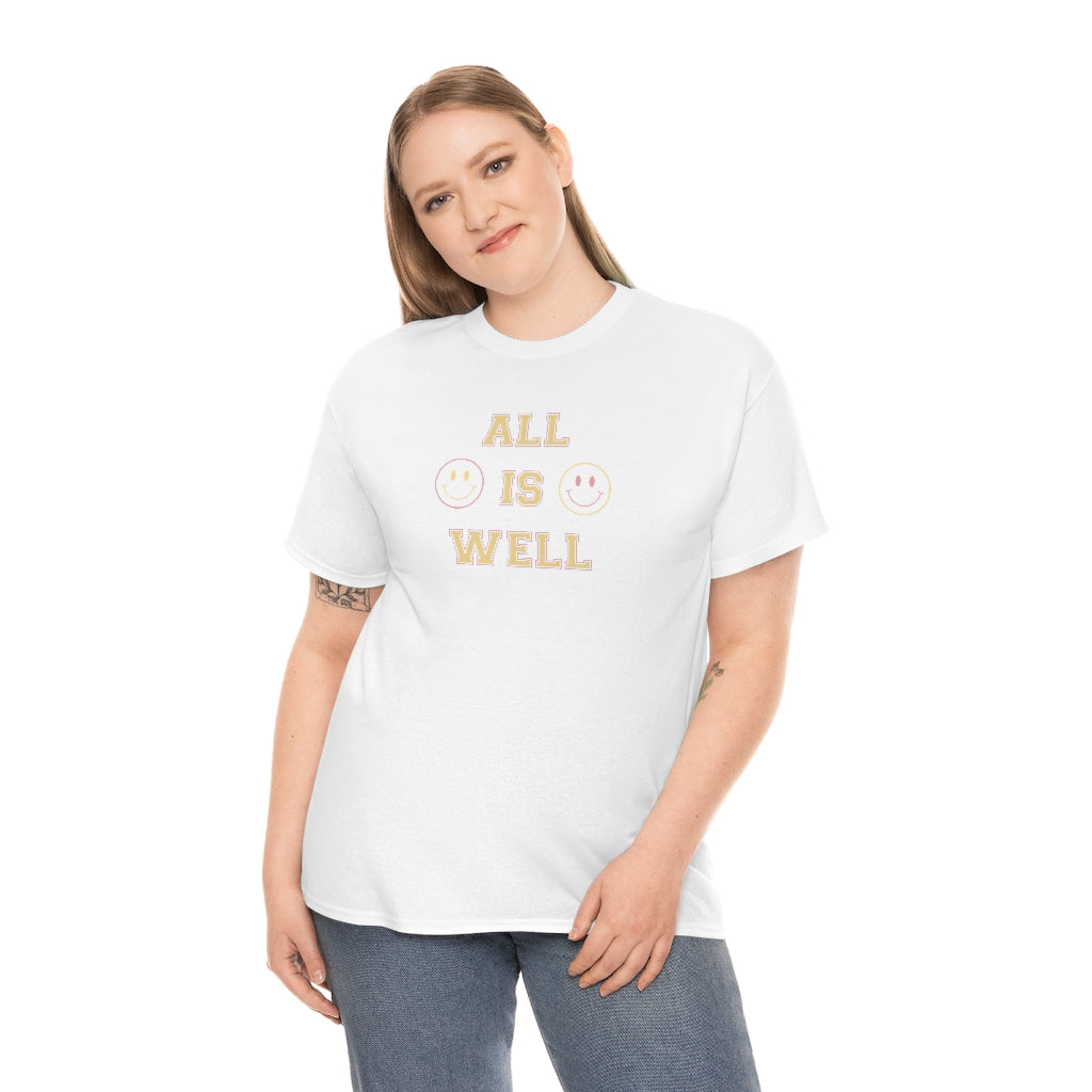All is Well Cotton T-shirt