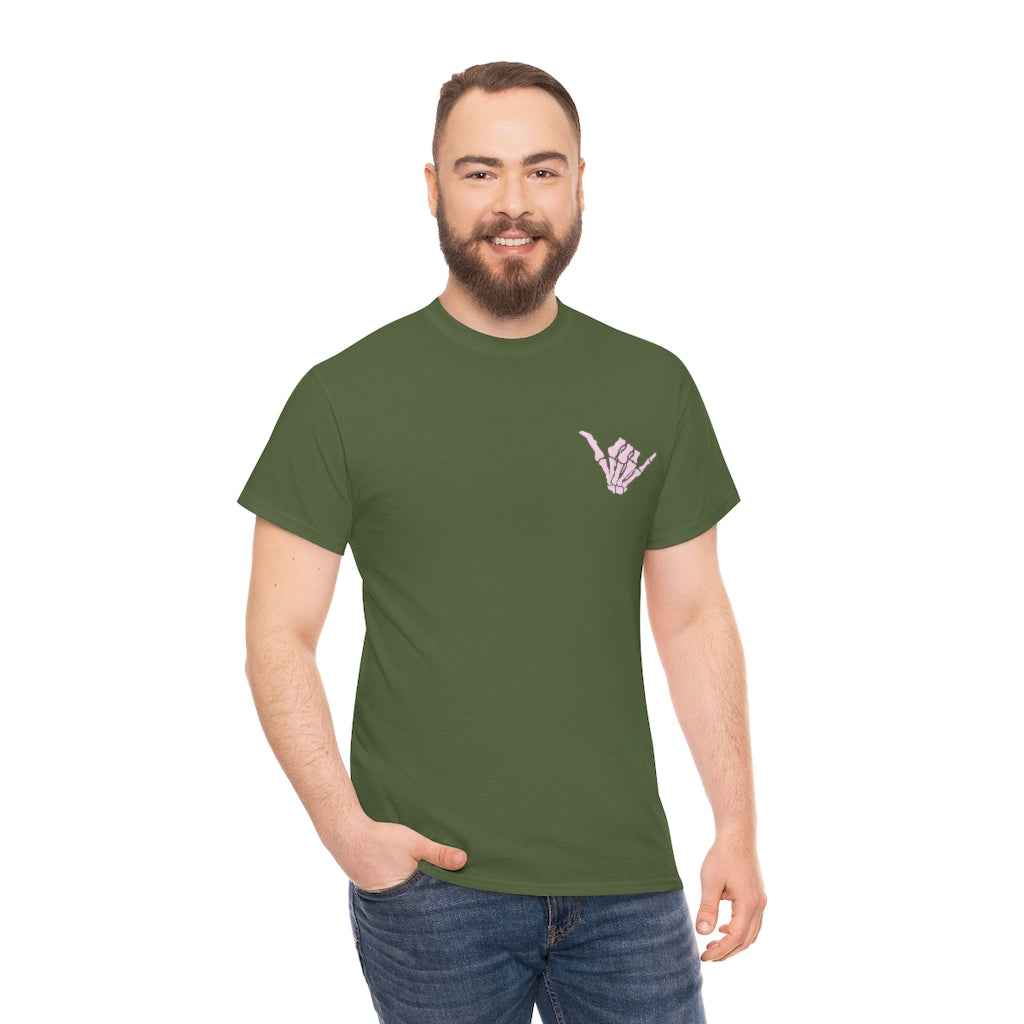 Hang Loose Skeleton Cotton T-shirt