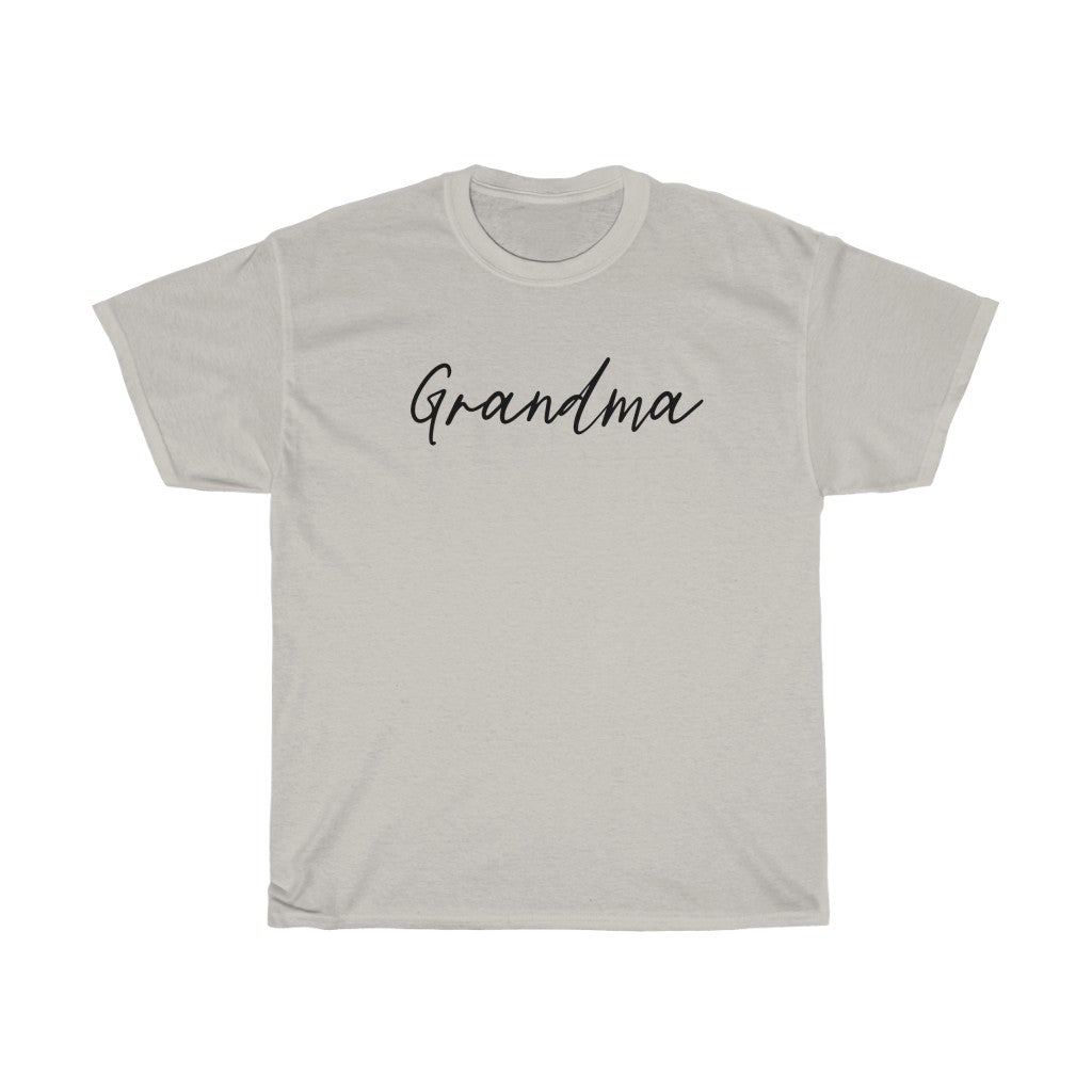 Grandma Script Cotton T-shirt