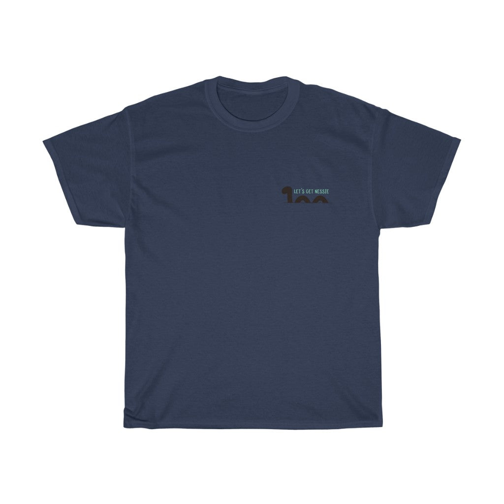 Let’s Get Nessie! This Loch Ness Monster inspired cotton t-shirt is perfect for those nights getting messy searching for the mysterious Nessie.