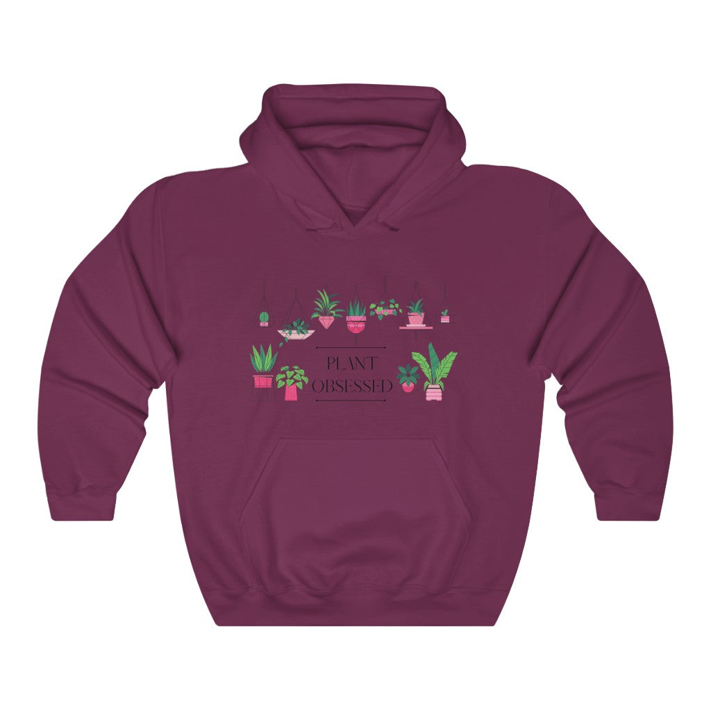 There is no such thing as too many plants. I mean, just one more right? This colorful crewneck sweatshirt has beautiful hanging plants and the phrase “Plant Obsessed”. Made with 100% cotton, this sweatshirt is both stylish and cozy. Treat yourself and show off your passion for plants with this piece.