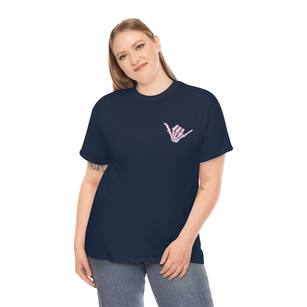 Hang Loose Skeleton Cotton T-shirt