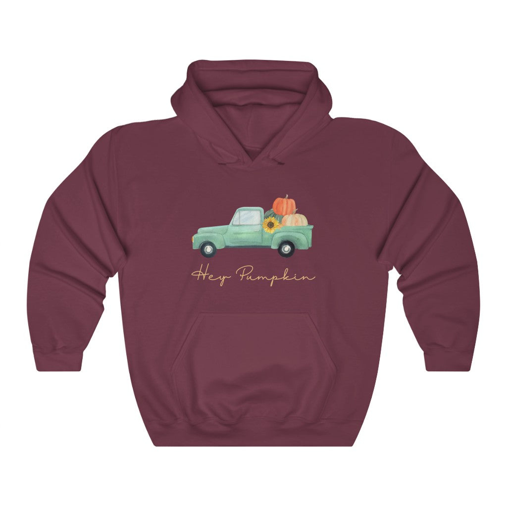 Hey Pumpkin Hoodie Sweatshirt