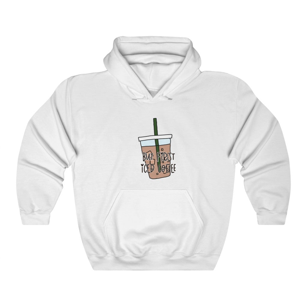 For all you iced coffee lovers out there, this hoodie is for you! Iced… always, am I right?! Not matter the weather stay cozy while you sip your iced coffee, with this sweatshirt.
