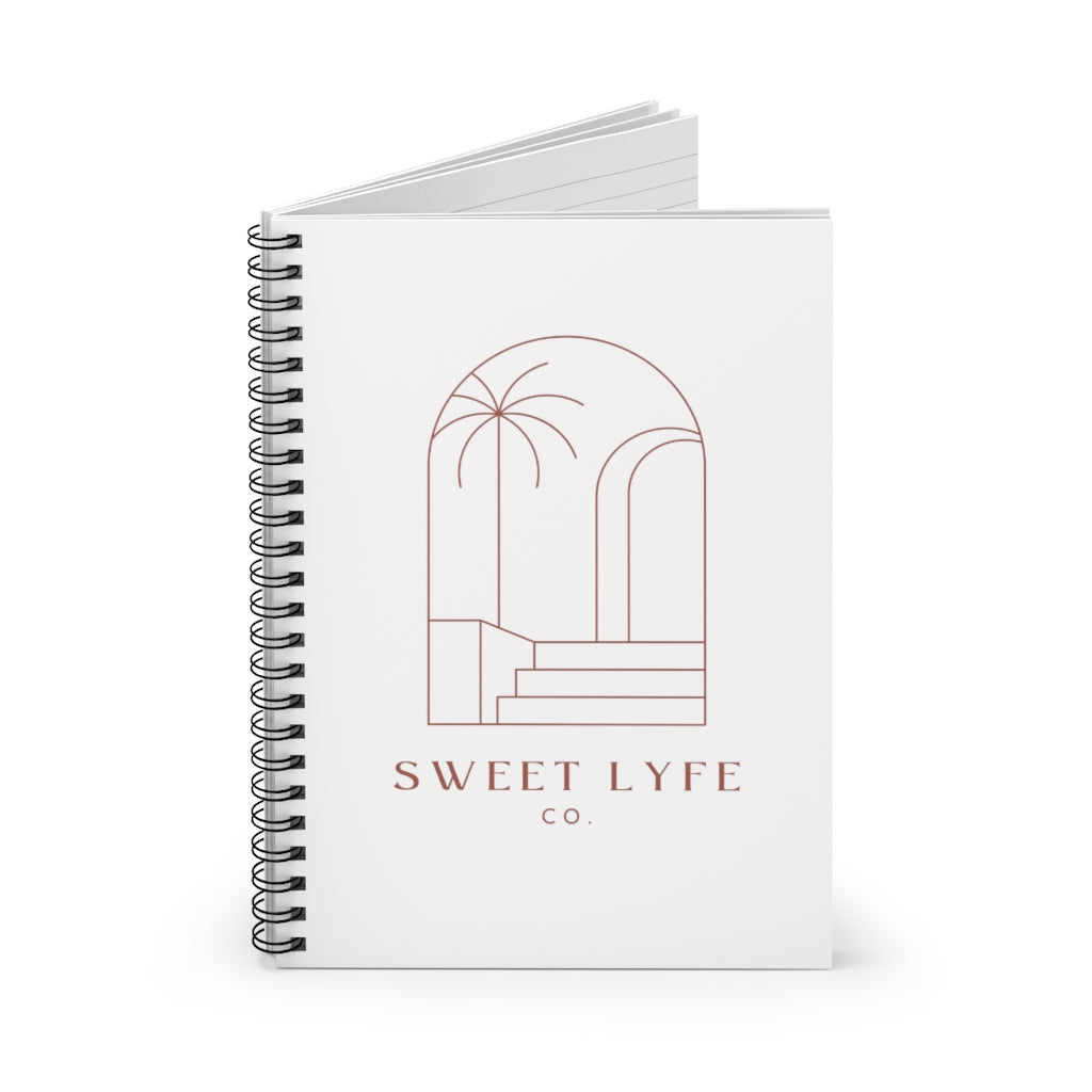 Wishing you were on a beach somewhere? Us too! This tropical notebook has a minimalist design that inspires all things beachy. You can rock this journal in style with your to do list, which hopefully only includes laying on teh beach. This journal has 118 ruled line single pages for you to fill up!