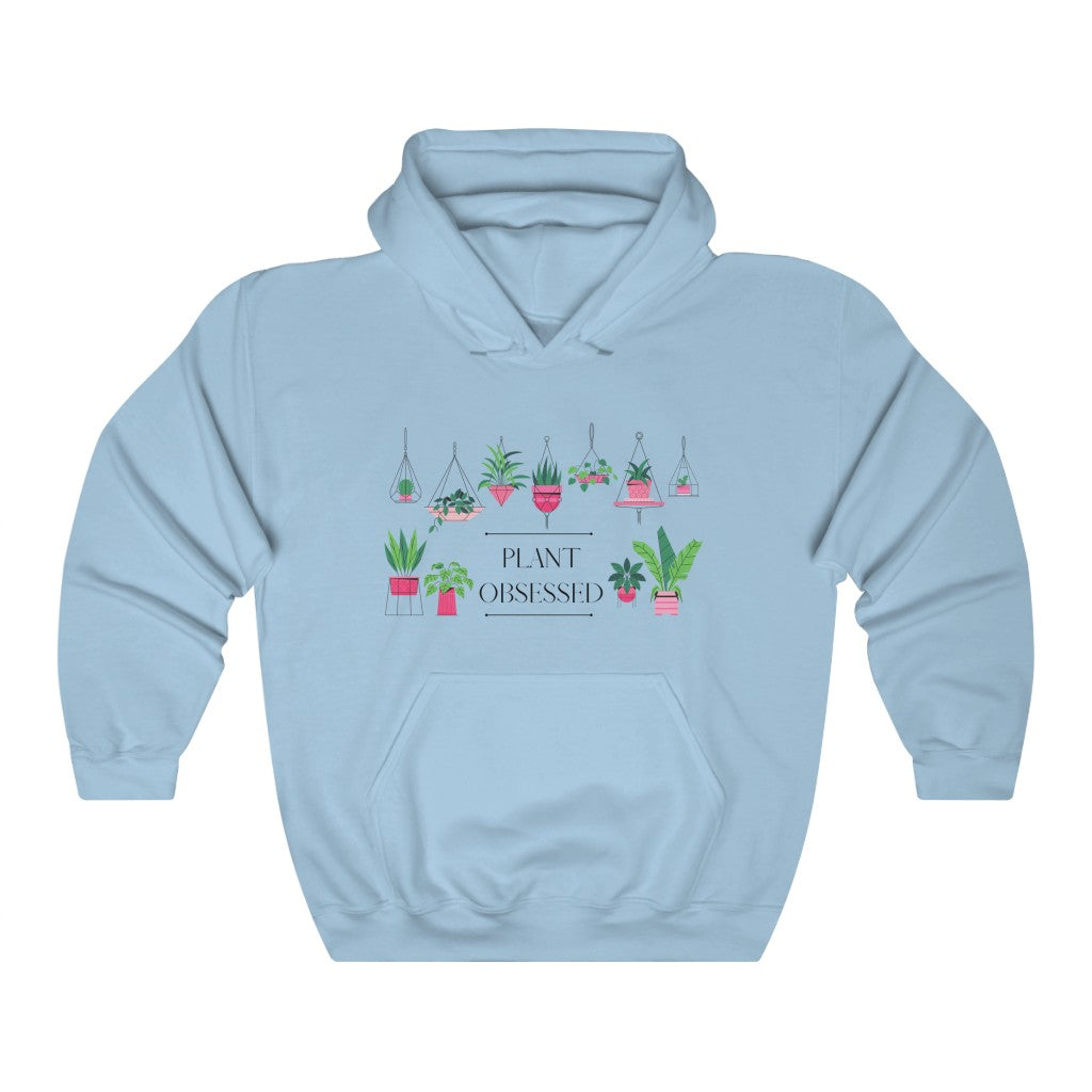 There is no such thing as too many plants. I mean, just one more right? This colorful crewneck sweatshirt has beautiful hanging plants and the phrase “Plant Obsessed”. Made with 100% cotton, this sweatshirt is both stylish and cozy. Treat yourself and show off your passion for plants with this piece.