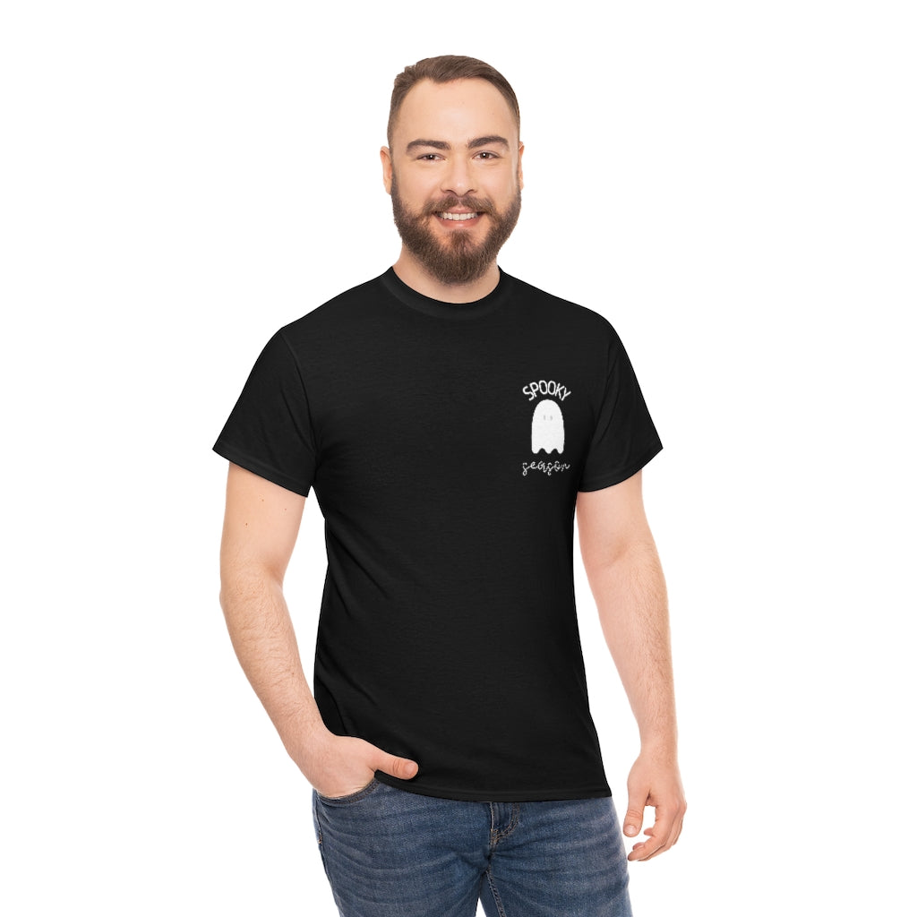 Spooky Season Ghost Cotton T-shirt