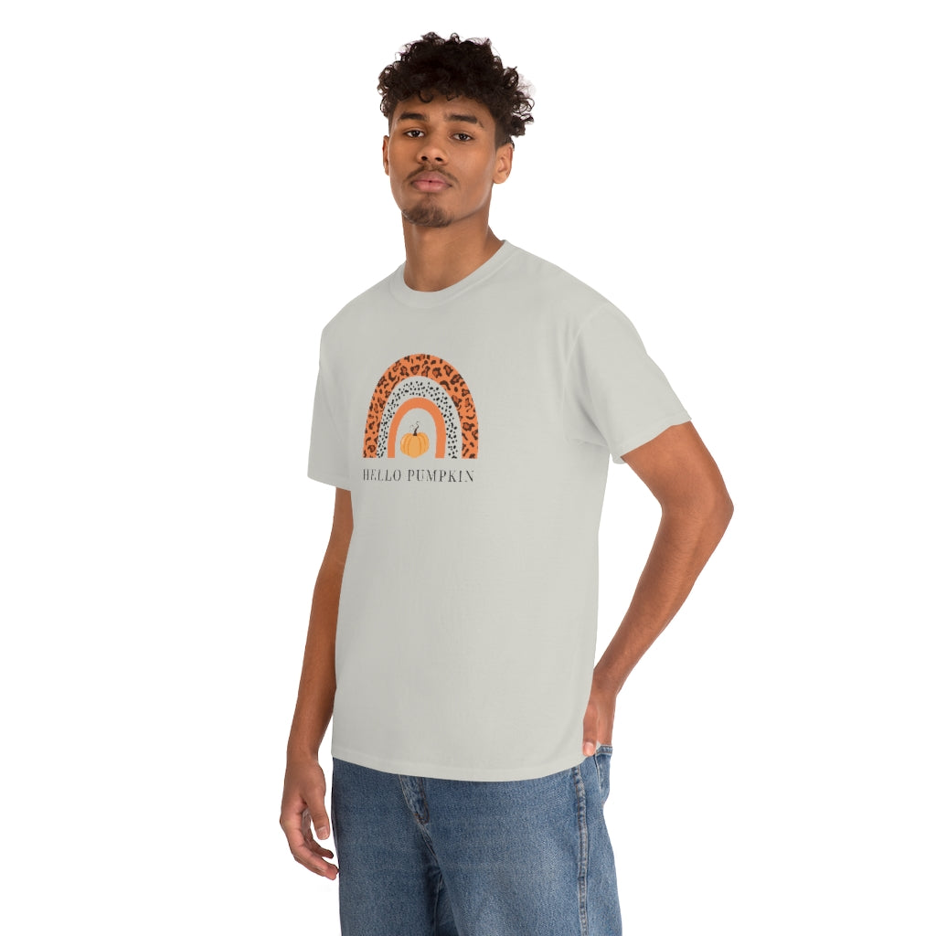 Hello Pumpkin Rainbow Cotton T-shirt