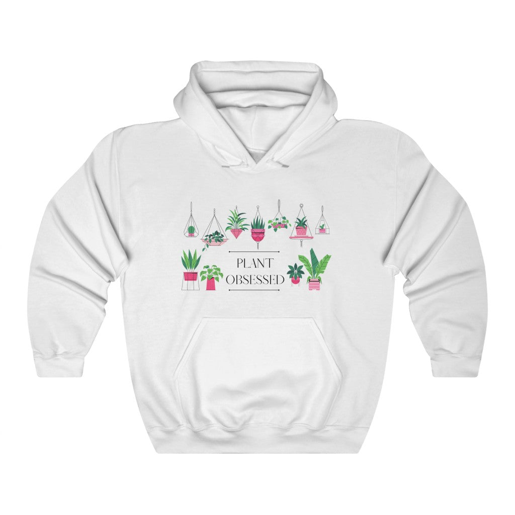 There is no such thing as too many plants. I mean, just one more right? This colorful crewneck sweatshirt has beautiful hanging plants and the phrase “Plant Obsessed”. Made with 100% cotton, this sweatshirt is both stylish and cozy. Treat yourself and show off your passion for plants with this piece.