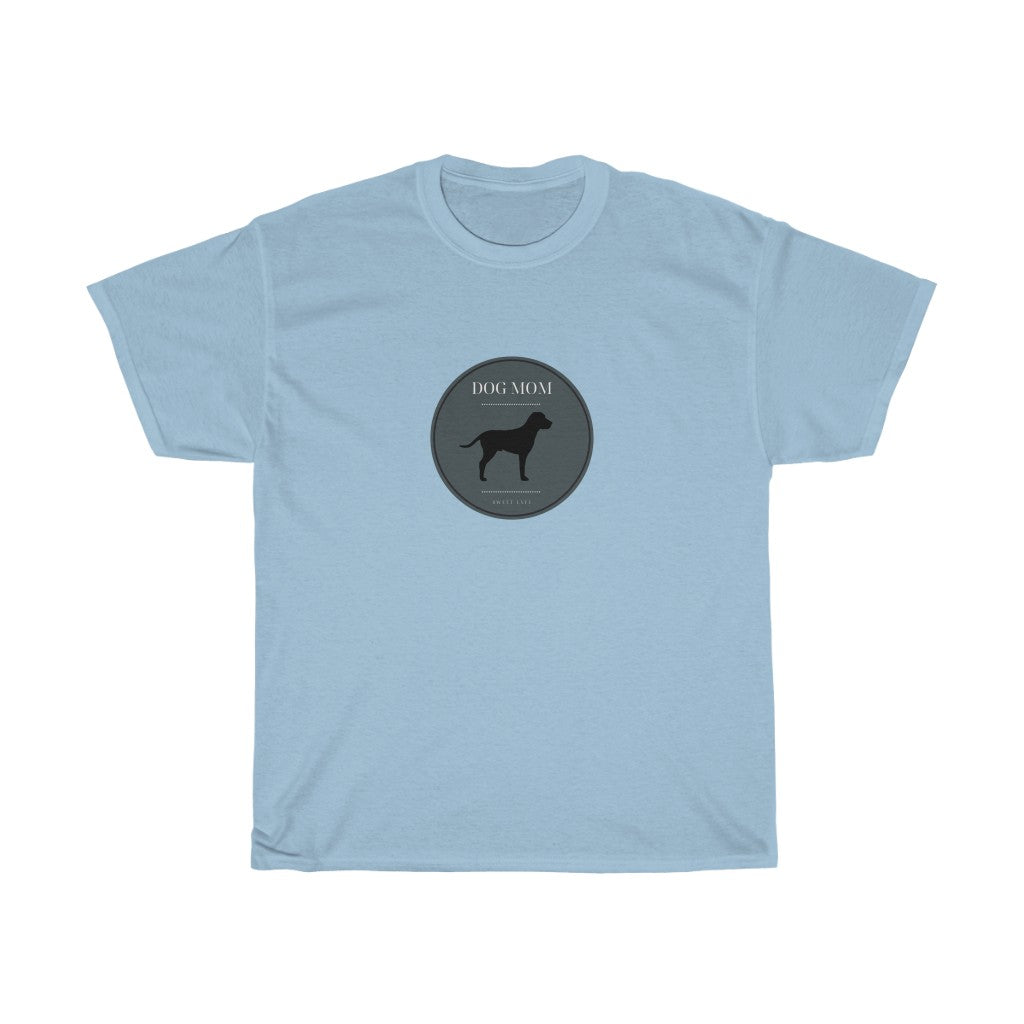 There is nothing better than a girl's best friend. This stylish dog mom cotton t-shirt has a preppy emblem with a dog. Whether you are walking your furry friend or snuggling up on the couch with your dog, this t-shirt is perfect for any and every occasion. Designed with a super soft cotton, you will never want to take it off.