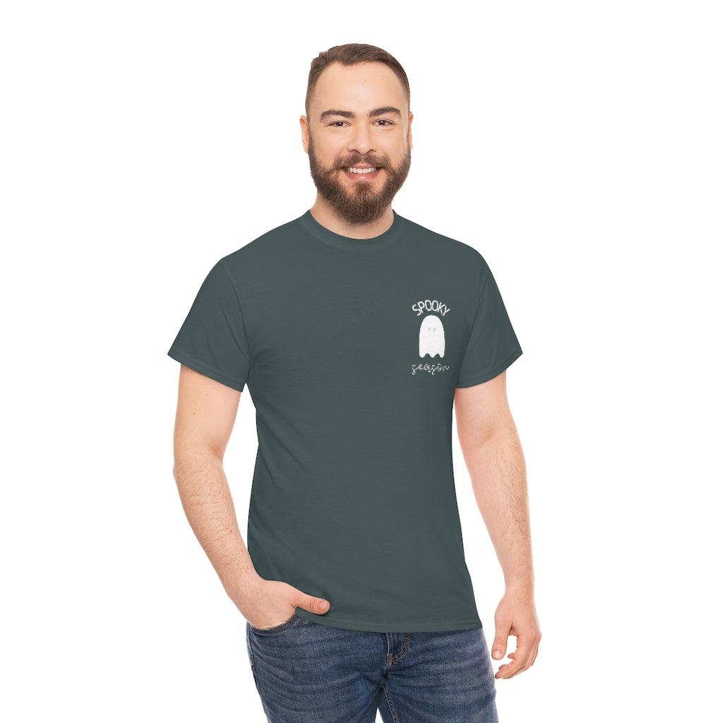 Spooky Season Ghost Cotton T-shirt