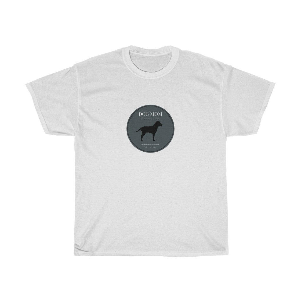 There is nothing better than a girl's best friend. This stylish dog mom cotton t-shirt has a preppy emblem with a dog. Whether you are walking your furry friend or snuggling up on the couch with your dog, this t-shirt is perfect for any and every occasion. Designed with a super soft cotton, you will never want to take it off.