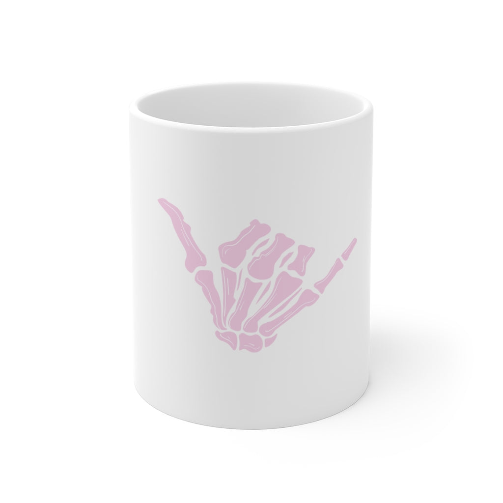 Hang Loose Skeleton Mug 11oz