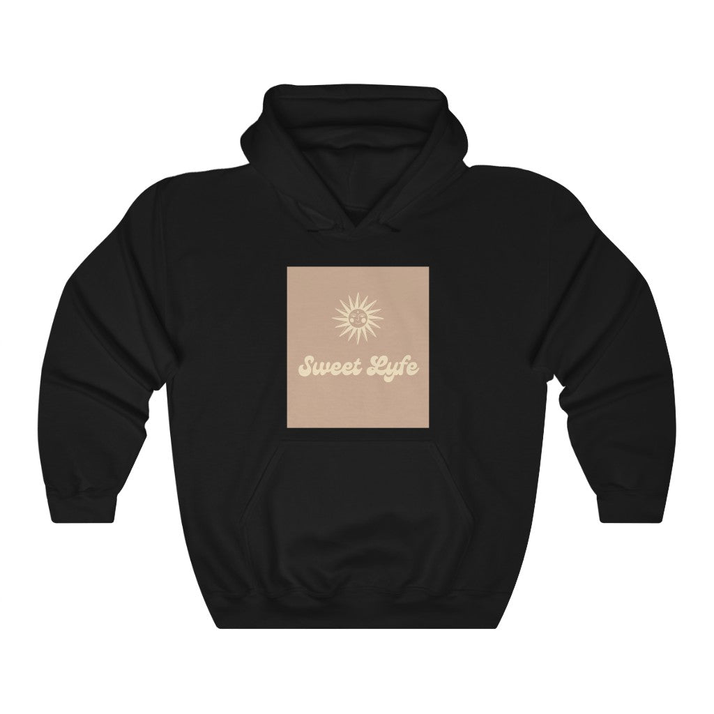 Wherever you go, always bring your own sunshine. This neutral hoodie features a sunny design that includes our brand Sweet Lyfe. Made with a soft high quality cotton for next level comfort. Upgrade your style and add this sweatshirt to your wardrobe today.