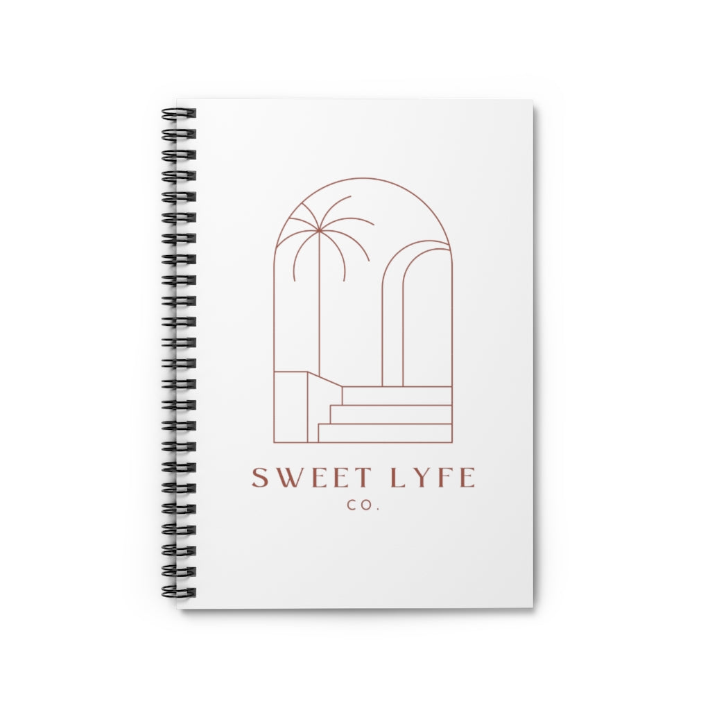 Wishing you were on a beach somewhere? Us too! This tropical notebook has a minimalist design that inspires all things beachy. You can rock this journal in style with your to do list, which hopefully only includes laying on teh beach. This journal has 118 ruled line single pages for you to fill up!