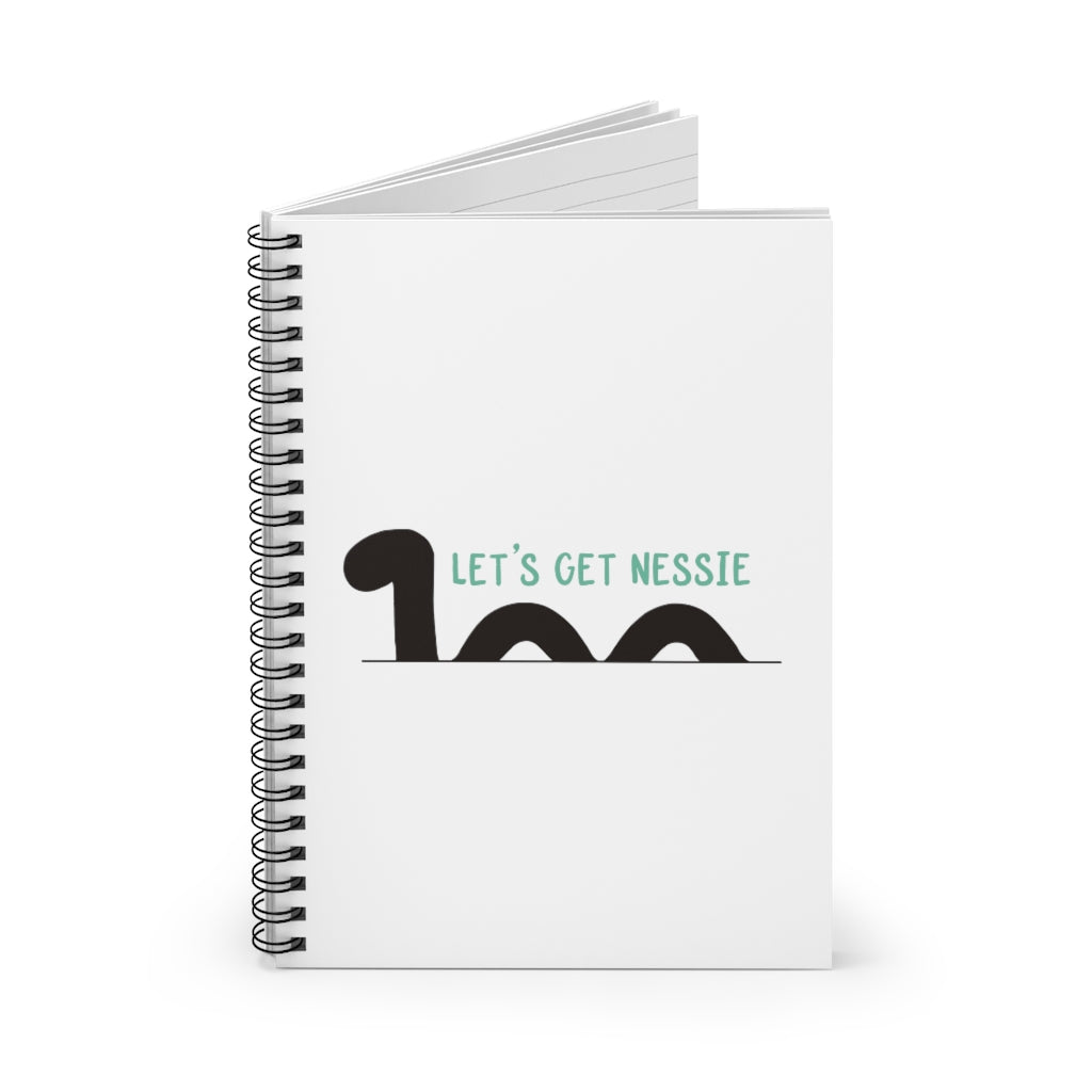 Let’s Get Nessie! This Loch Ness Monster inspired notebook is perfect for getting messy and searching for the mysterious Nessie. This journal has 118 ruled line single pages for you to fill up!