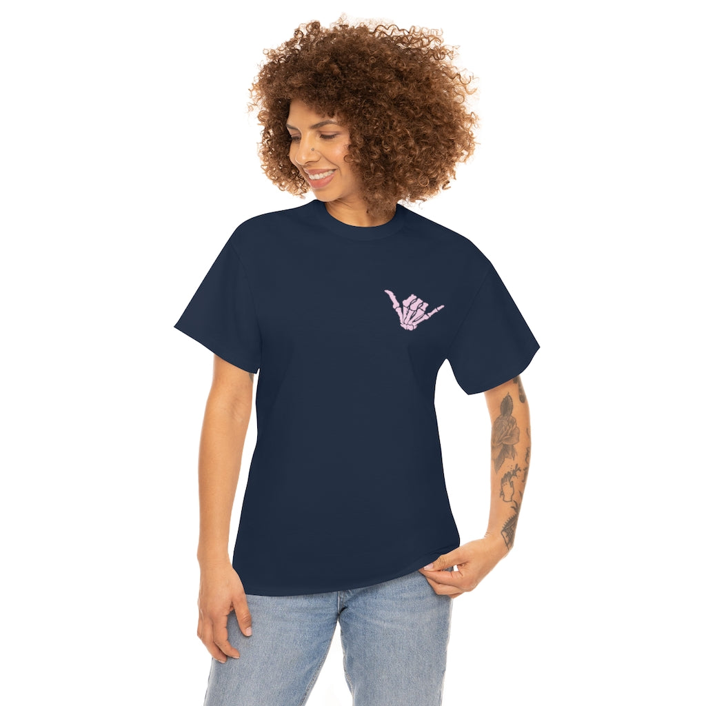 Hang Loose Skeleton Cotton T-shirt