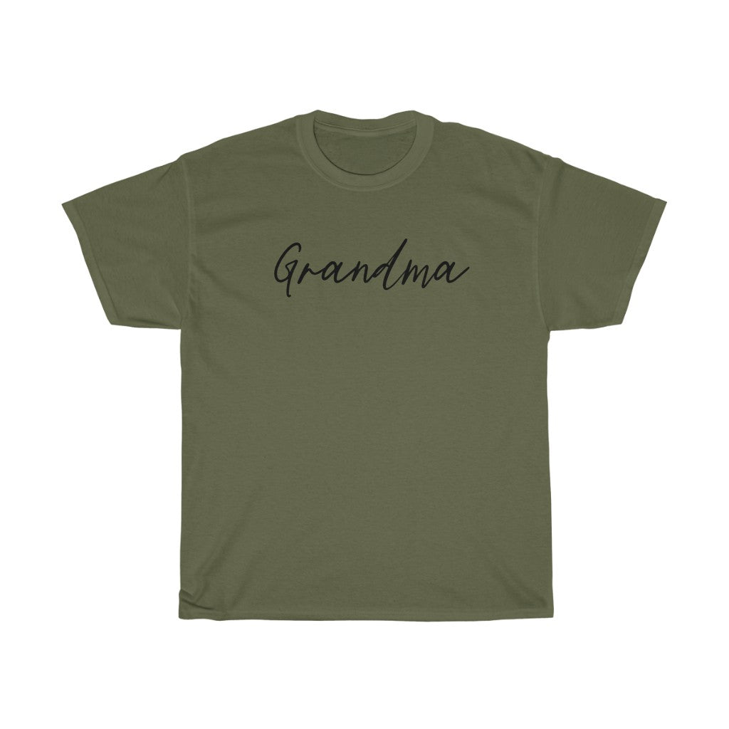 Grandma Script Cotton T-shirt