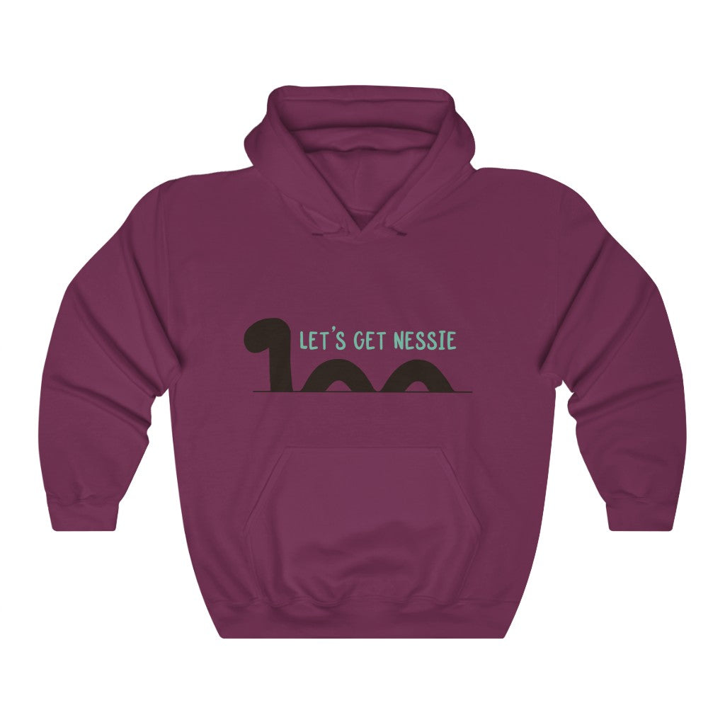 Let’s Get Nessie! This Loch Ness Monster inspired hoodie is perfect for those nights getting messy searching for the mysterious Nessie.