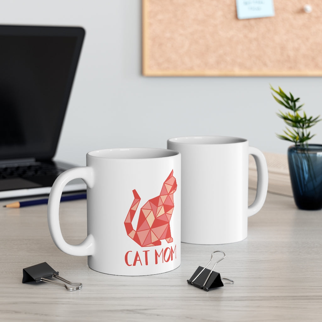 Cat Mom Mug 11oz - @ 76dmb76 Exclusive!