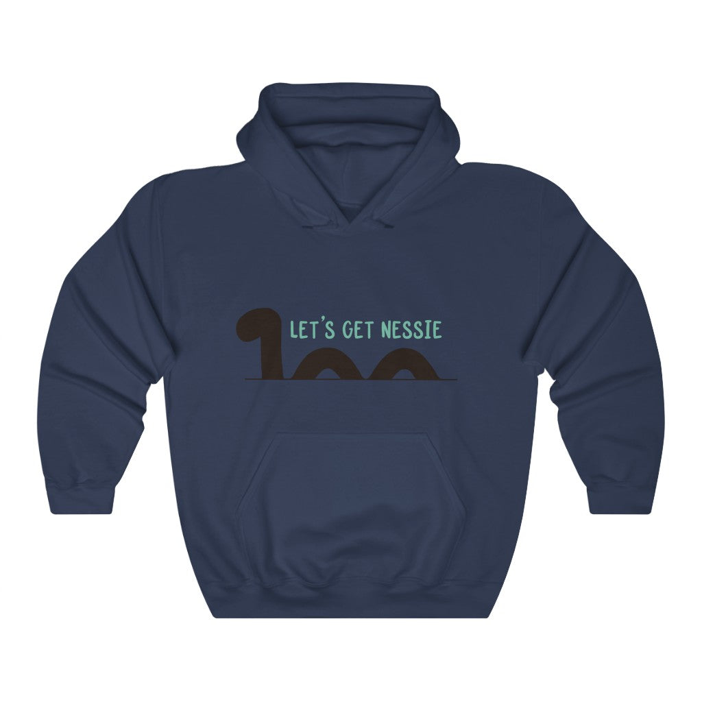 Let’s Get Nessie! This Loch Ness Monster inspired hoodie is perfect for those nights getting messy searching for the mysterious Nessie.