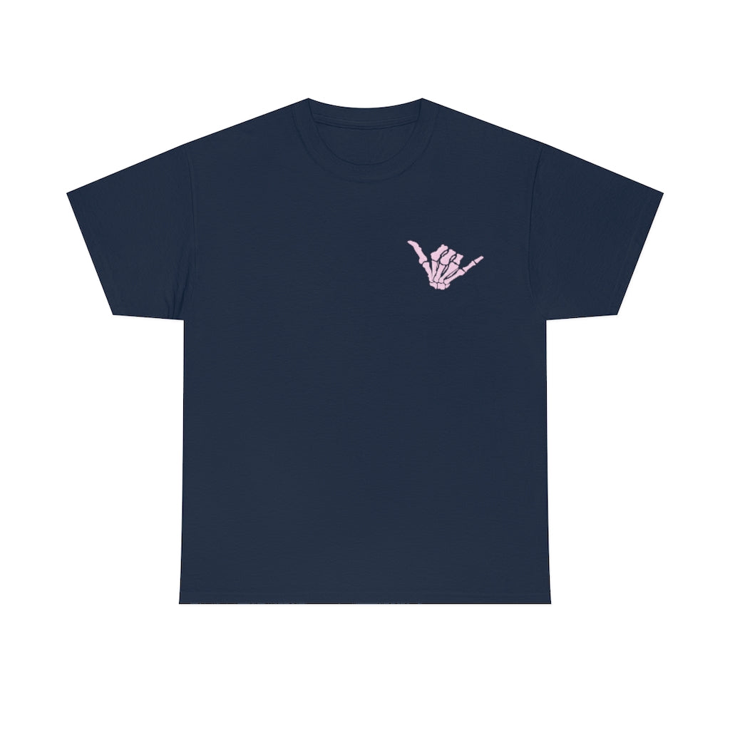 Hang Loose Skeleton Cotton T-shirt