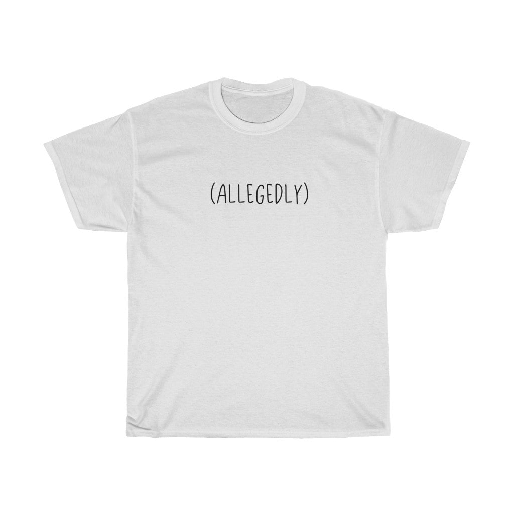 This cotton t-shirt is amazing... allegedly. This funny t-shirt will show off your sense of humor or make a great gift for the jokester in your life.