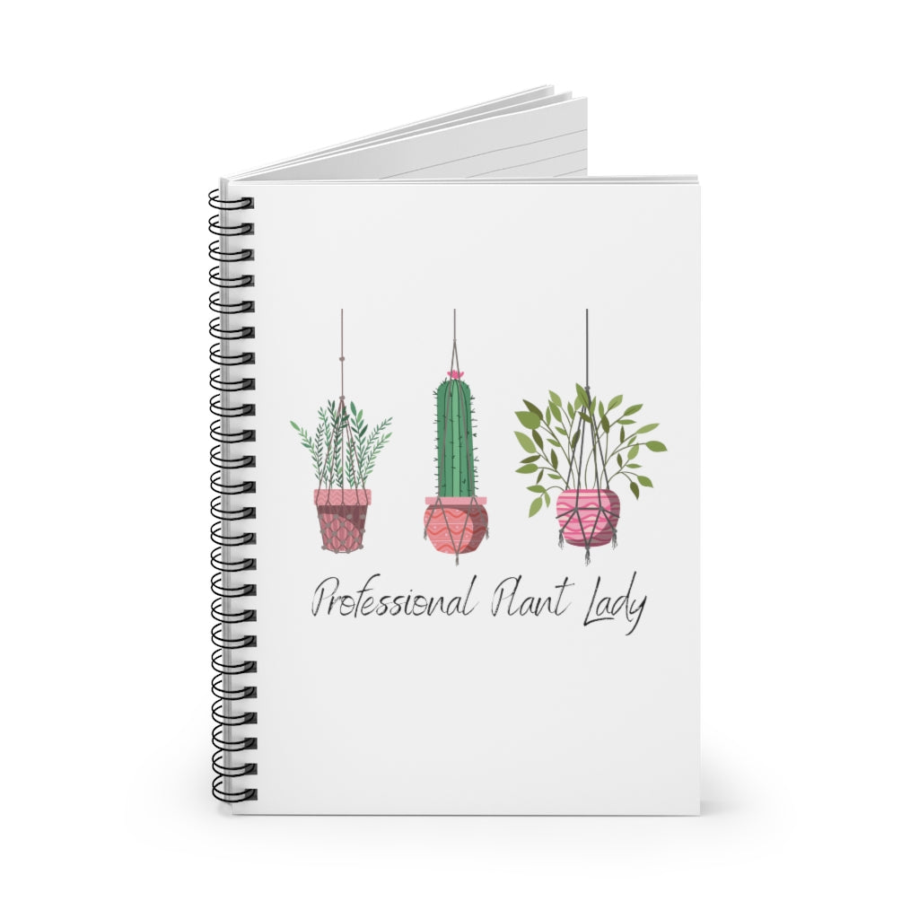 If you have kept your plants alive for more than a week, you are basically a professional. This "Professional Plant Lady" notebook is both stylish and funny. Upgrade your style today with this cute plant lover journal.This journal has 118 ruled line single pages for you to fill up!