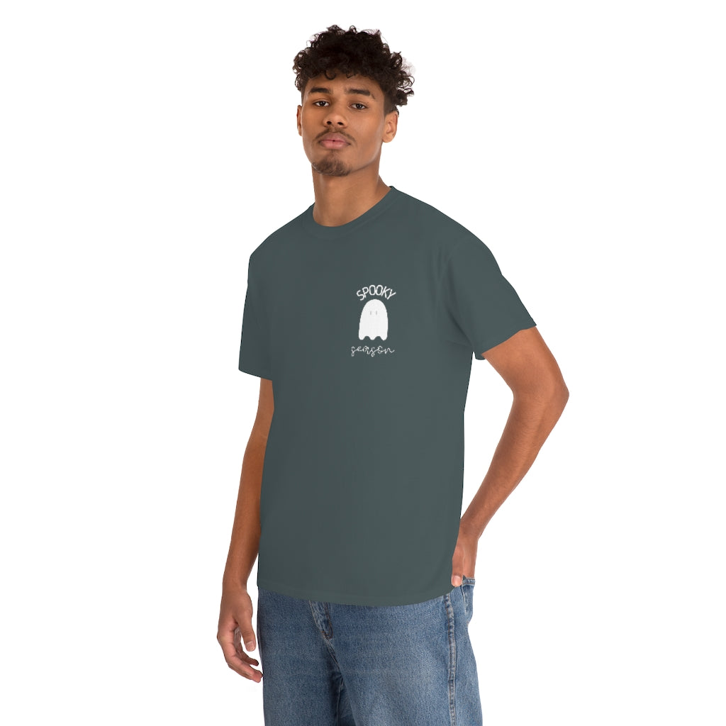 Spooky Season Ghost Cotton T-shirt