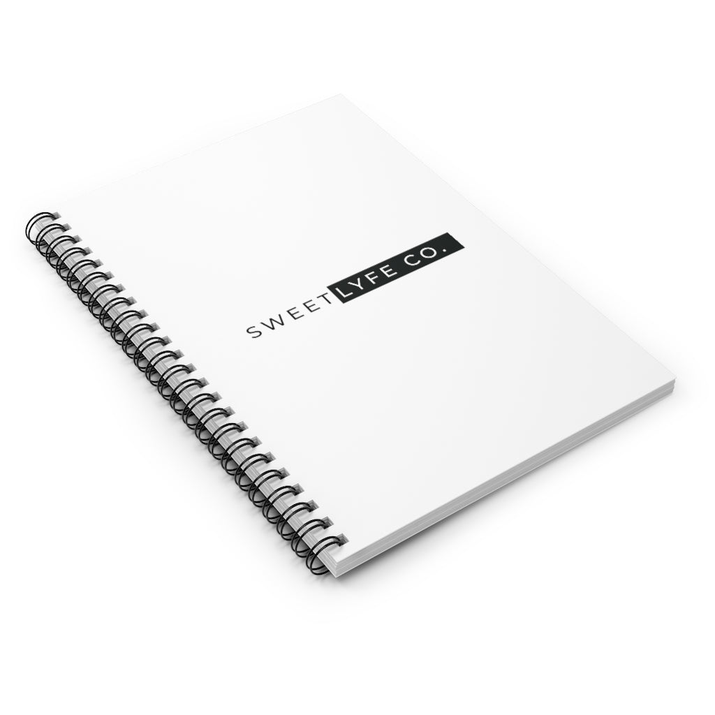 Join the Sweet Lyfe and show off your style with this minimalist notebook. Inspired by our brand and all things trendy, this journal is a perfect to add to your collection. This journal has 118 ruled line single pages for you to fill up!