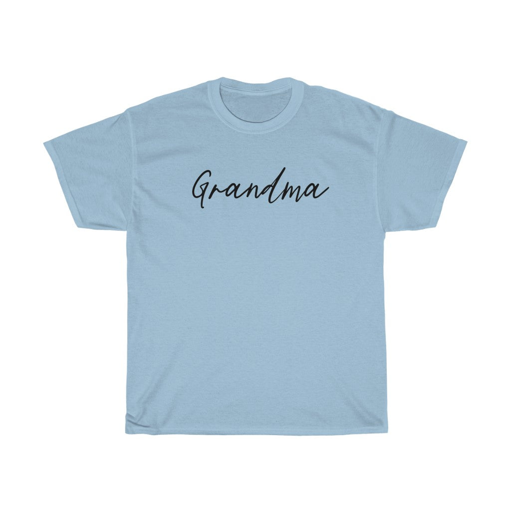 Grandma Script Cotton T-shirt