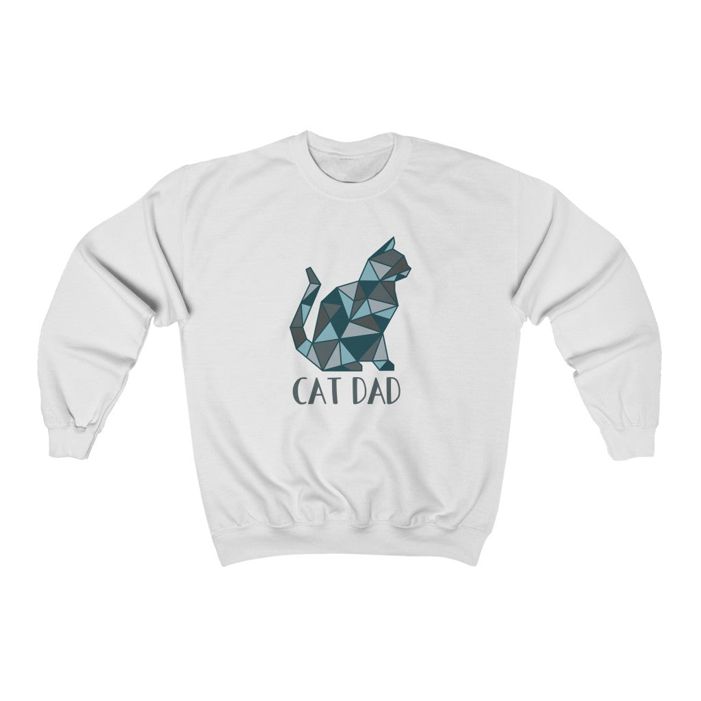 Cat Dad Crewneck Sweatshirt - @76dmb76 Exclusive
