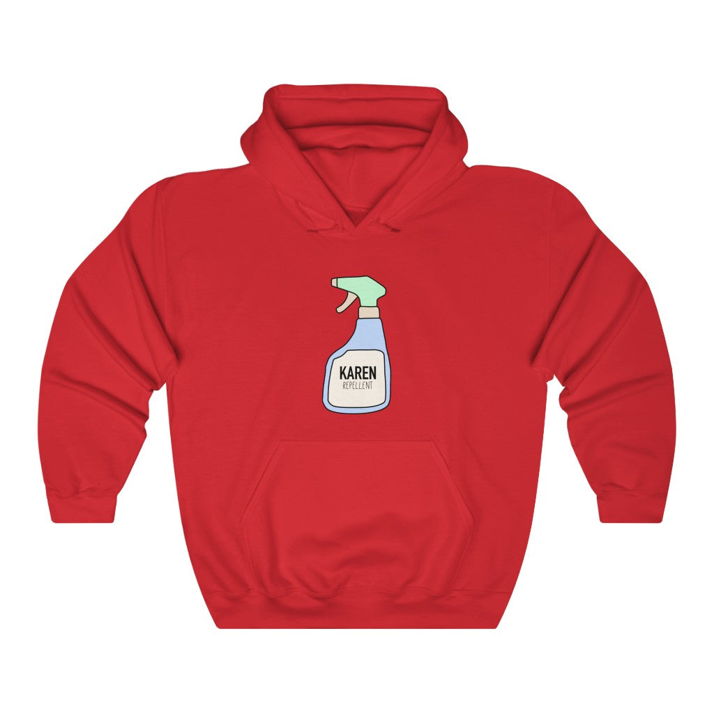 Keep those Karen's away with this funny Karen repellent hoodie. Avoid being cancelled while staying cozy in this hoodie.