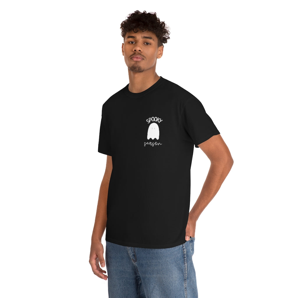 Spooky Season Ghost Cotton T-shirt