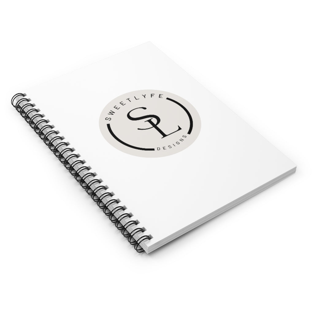Welcome to the Sweet Lyfe, we are happy to see you here! This notebook features our exclusive Sweet Lyfe design. This journal is perfect for staying stylish while showing off your new favorite brand. This journal has 118 ruled line single pages for you to fill up!
