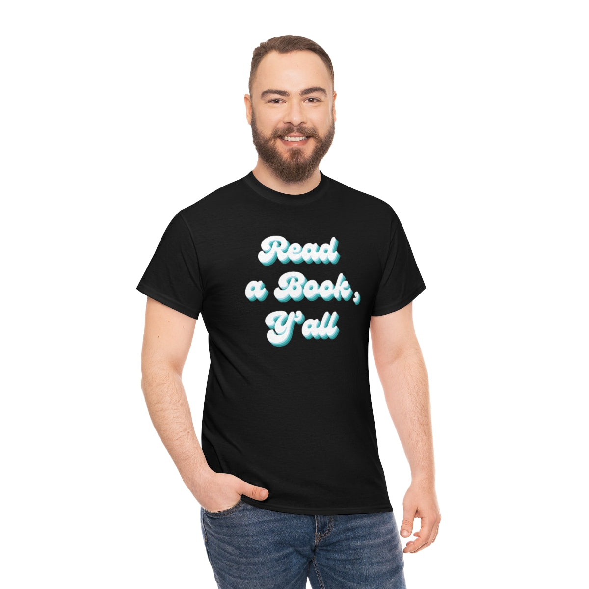 Read a Book, Y’all Cotton T-shirt - @teachwithheath Exclusive!