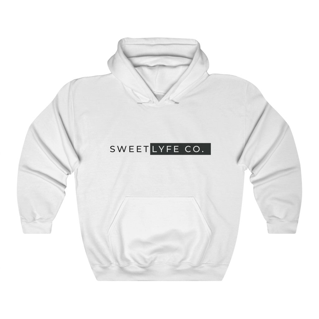 Join the Sweet Lyfe and show off your style with this minimalist graphic hoodie. Inspired by our brand and all things trendy, this sweatshirt is a perfect versatile piece to add to your closet.